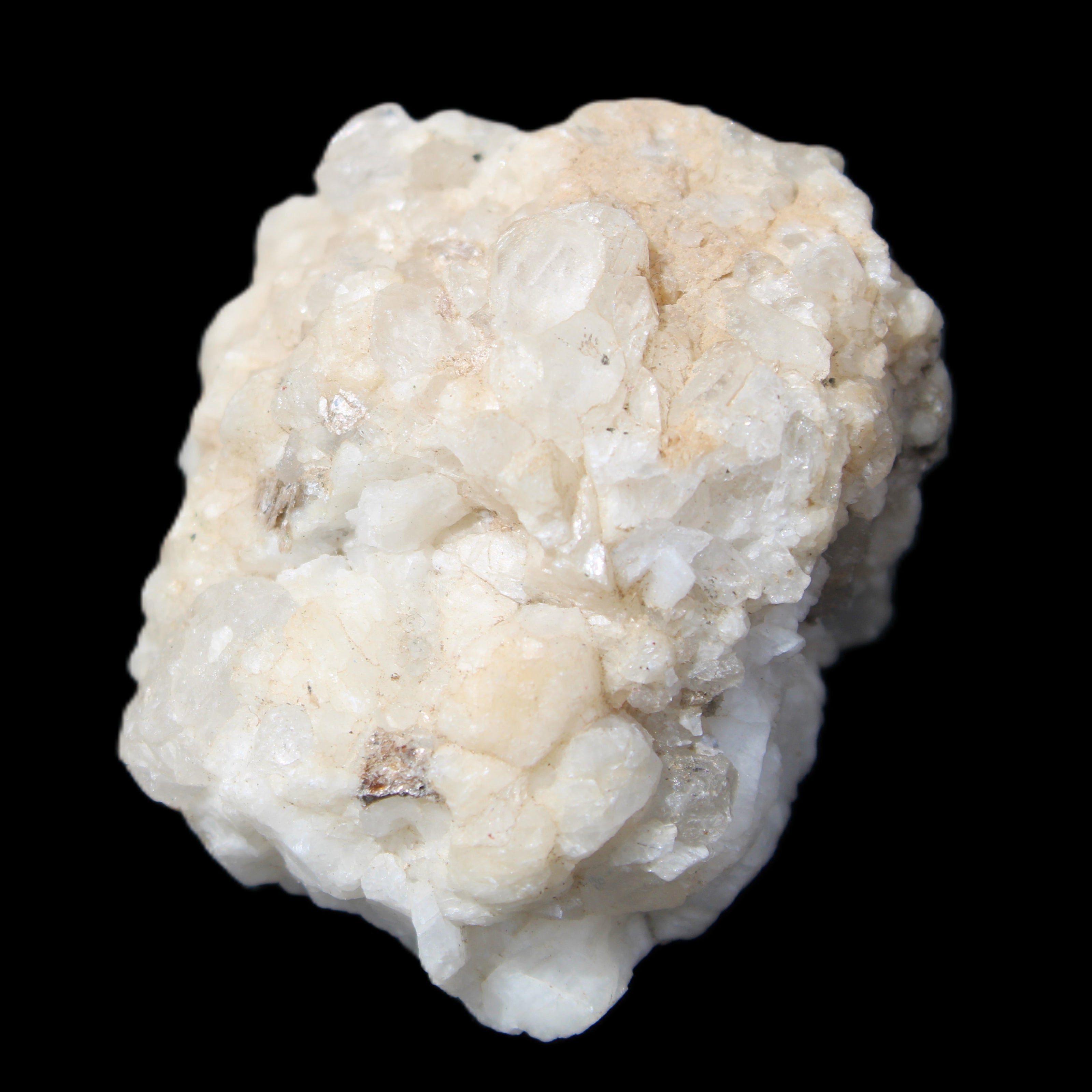 Quartz crystals in Feldspar matrix from Pakistan 313.8ct 62.8g in sunlight - Rocks and Things Store