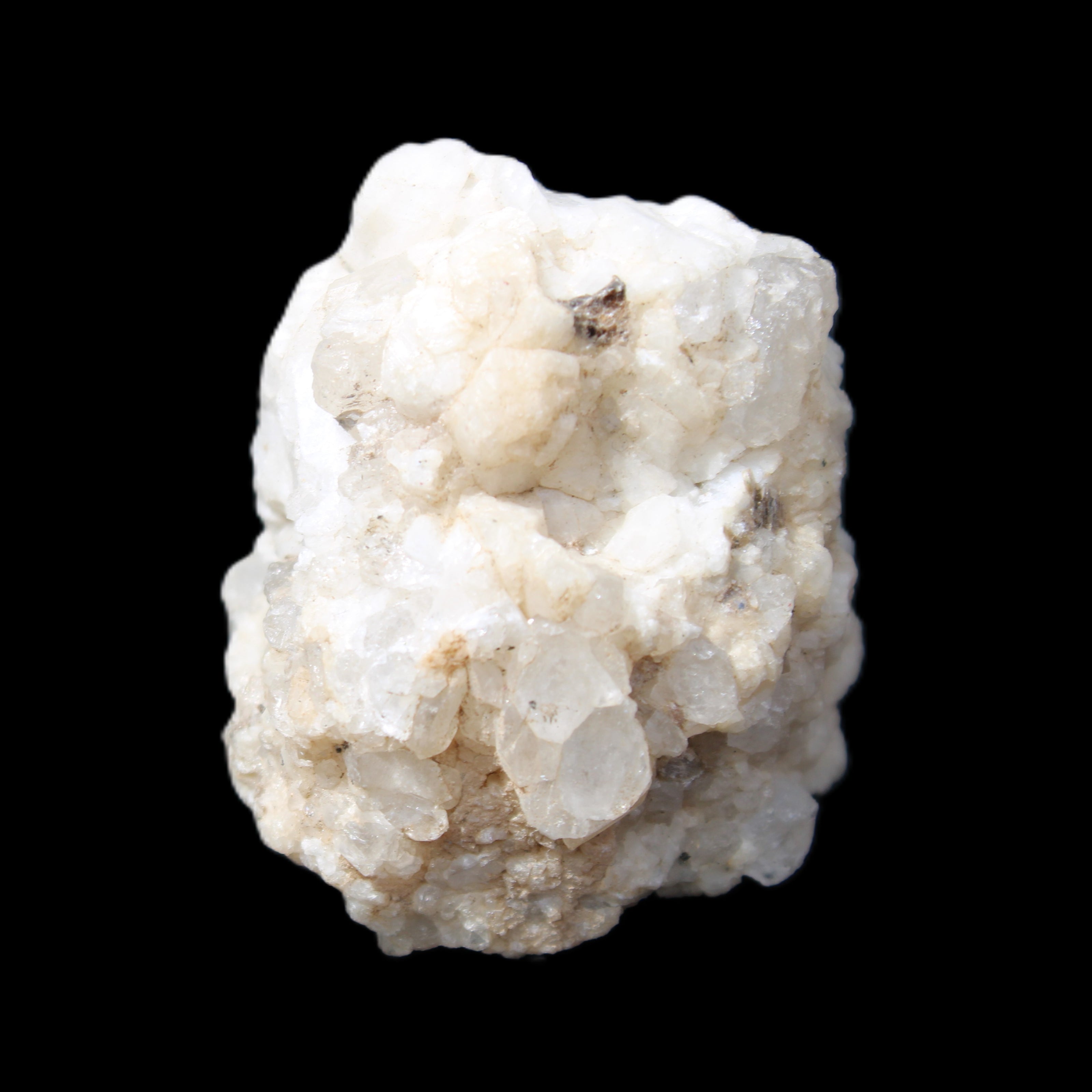 Quartz crystals in Feldspar matrix from Pakistan 313.8ct 62.8g in sunlight - Rocks and Things Store