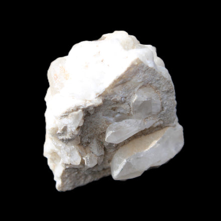 Quartz crystals in Feldspar matrix from Pakistan 313.8ct 62.8g in sunlight - Rocks and Things Store