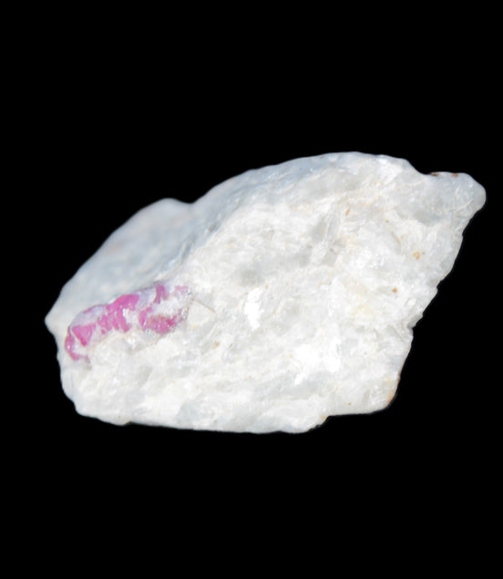 Ruby UV reactive with Muscovite in Marble 31.9g Rocks and Things