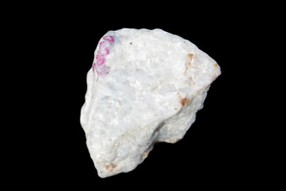 Ruby UV reactive with Muscovite in Marble 31.9g Rocks and Things