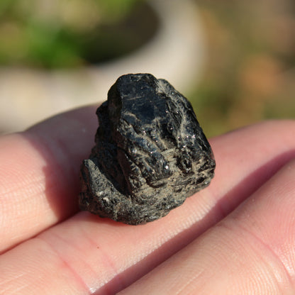 Dark Green Tourmaline rough crystal from Afghanistan 52ct 10.4g Rocks and Things