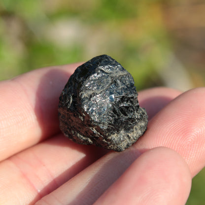 Dark Green Tourmaline rough crystal from Afghanistan 52ct 10.4g Rocks and Things