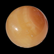 Honey Calcite sphere 174/176g in sunshine - Rocks and Things Store