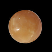 Honey Calcite sphere 174/176g in sunshine - Rocks and Things Store