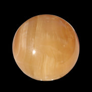 Honey Calcite sphere 174/176g in sunshine - Rocks and Things Store