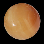 Honey Calcite sphere 174/176g in sunshine - Rocks and Things Store
