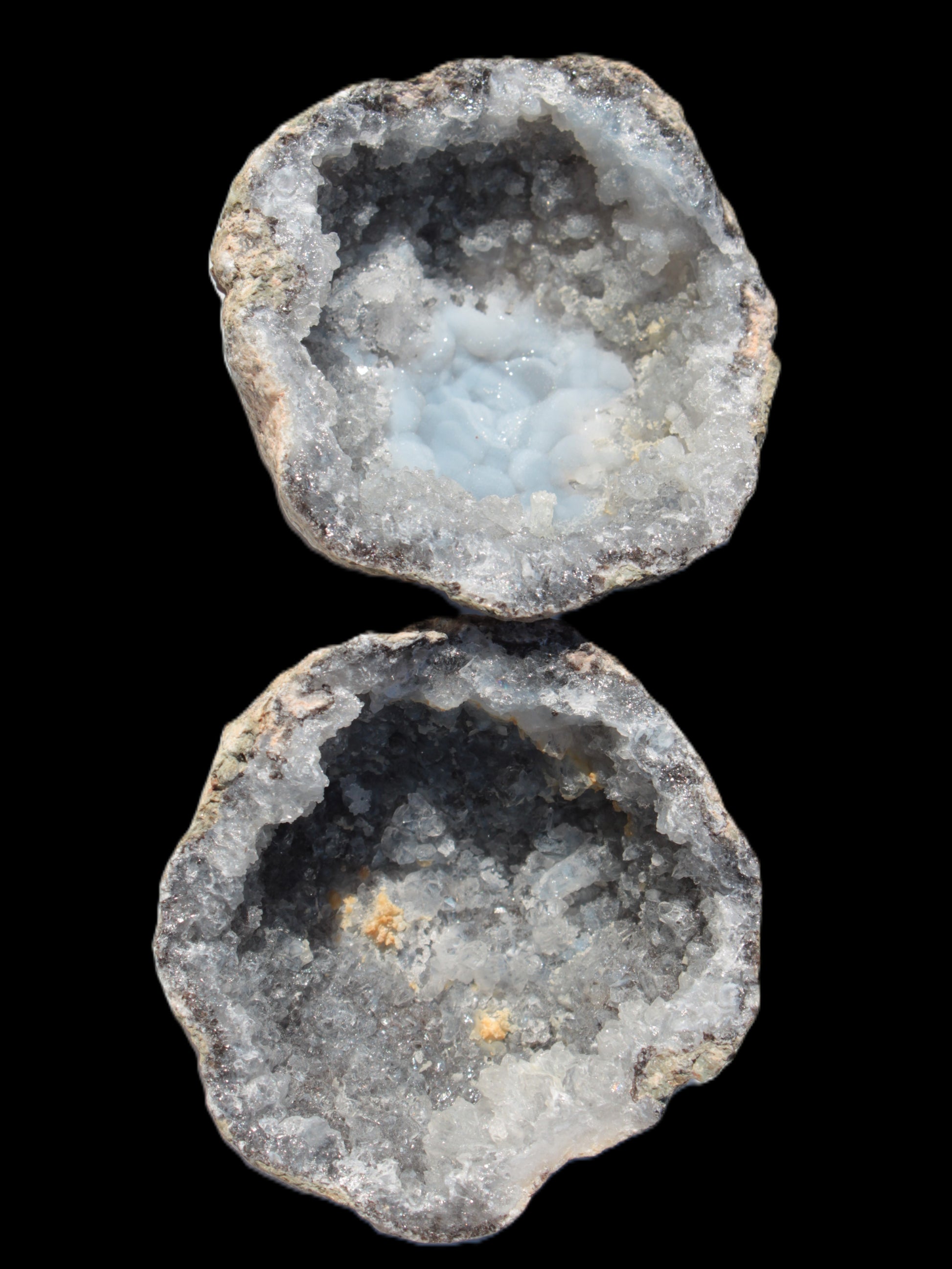 Druzy and botryoidal Chalcedony-Quartz geode 149g Rocks and Things