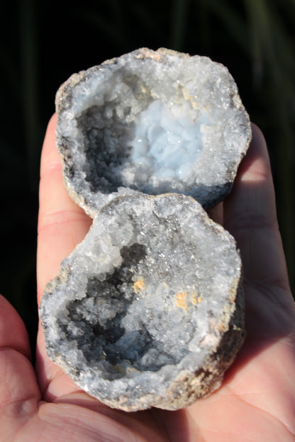 Druzy and botryoidal Chalcedony-Quartz geode 149g Rocks and Things