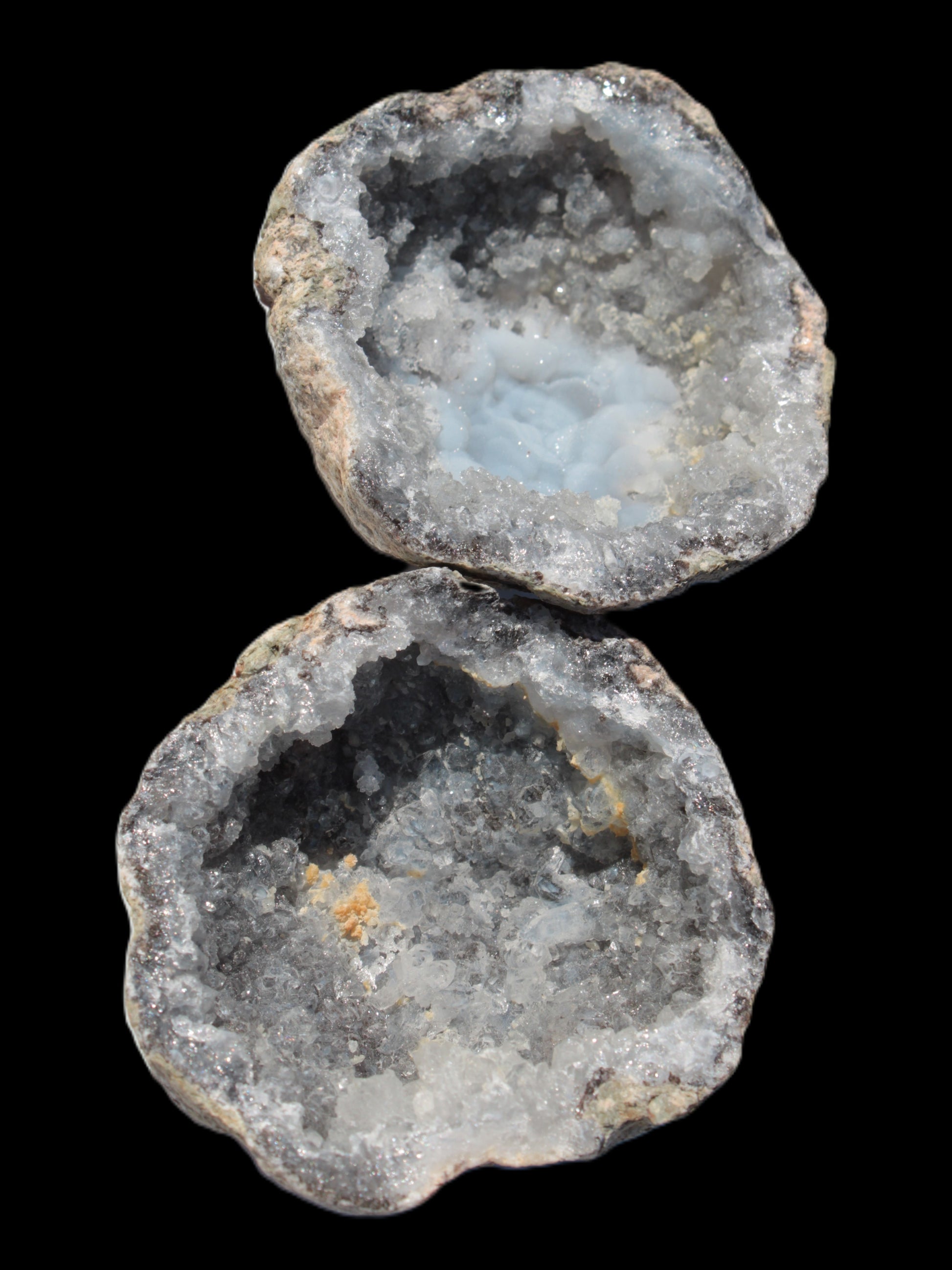 Druzy and botryoidal Chalcedony-Quartz geode 149g Rocks and Things