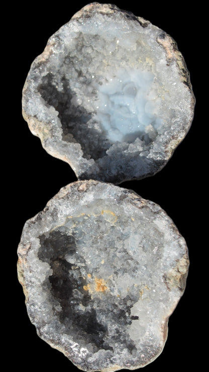 Druzy and botryoidal Chalcedony-Quartz geode 149g Rocks and Things