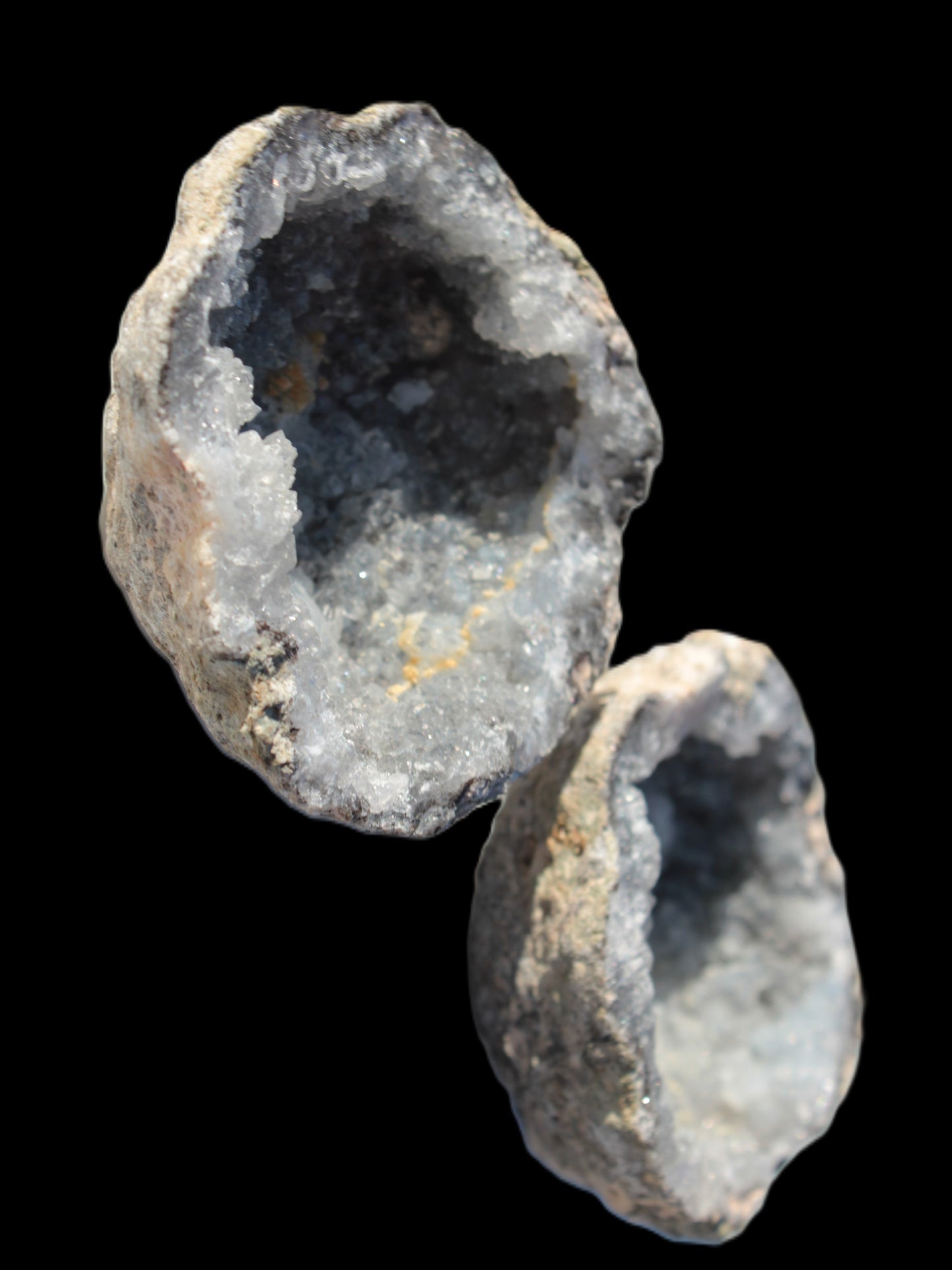 Druzy and botryoidal Chalcedony-Quartz geode 149g Rocks and Things