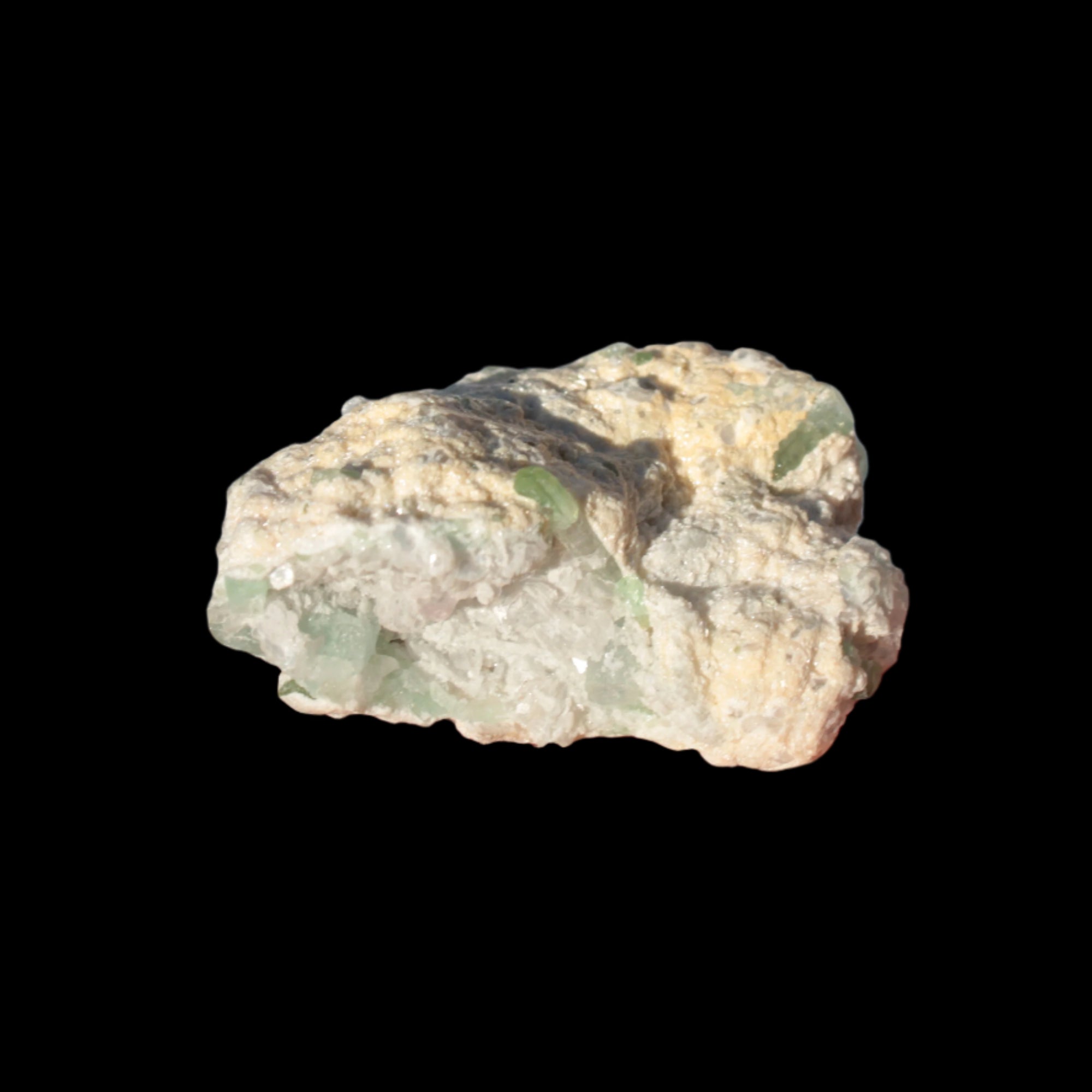 Green and Pink Tourmaline in matrix from Afghanistan 18.4g Rocks and Things