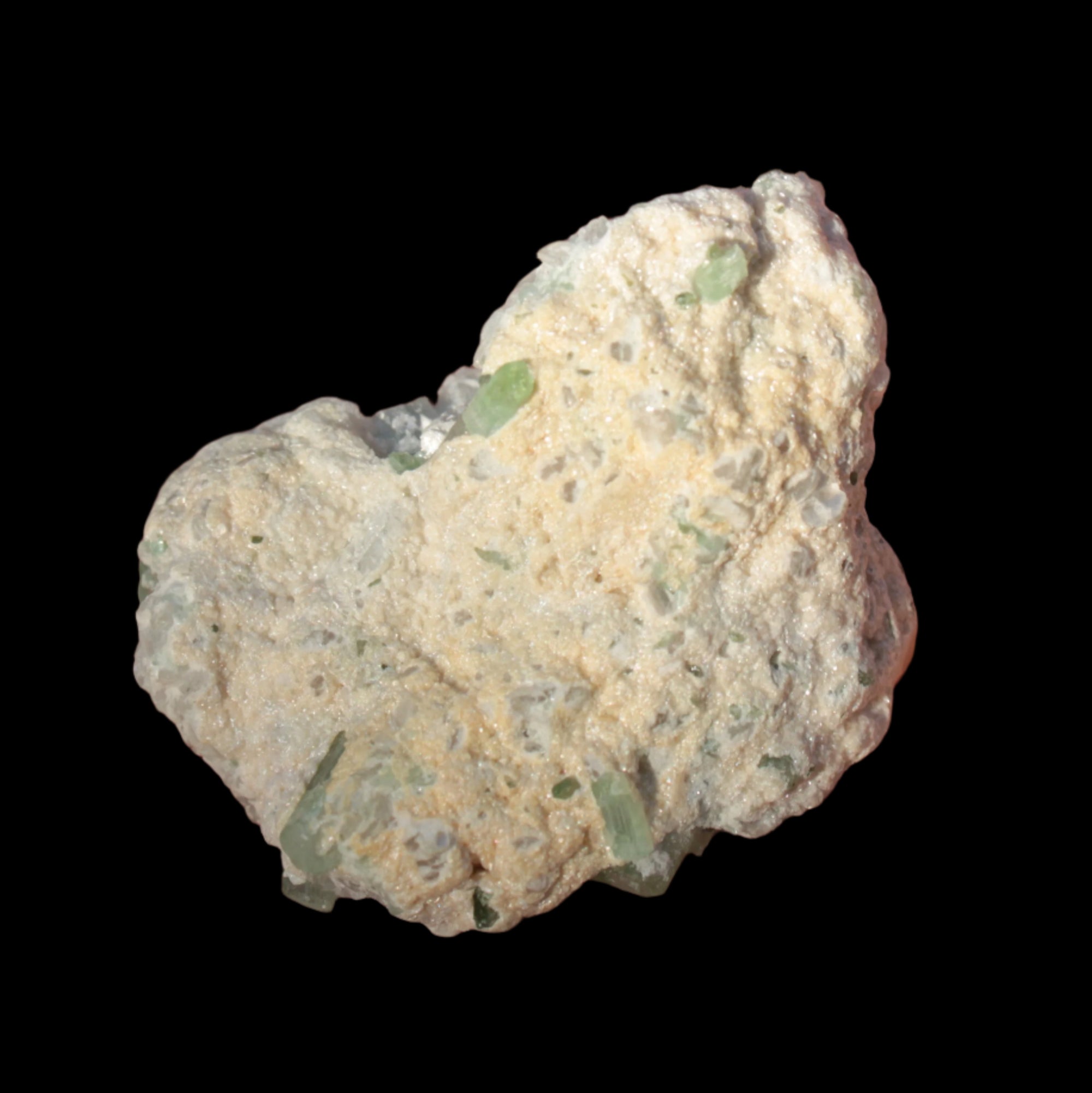 Green and Pink Tourmaline in matrix from Afghanistan 18.4g Rocks and Things