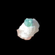 Blue with Green Tourmaline on matrix from Afghanistan 74.9ct 14.9g in sunshine - Rocks and Things Store