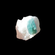 Blue with Green Tourmaline on matrix from Afghanistan 74.9ct 14.9g in sunshine - Rocks and Things Store