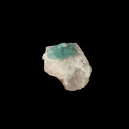 Blue with Green Tourmaline on matrix from Afghanistan 74.9ct 14.9g in sunshine - Rocks and Things Store