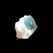 Blue with Green Tourmaline on matrix from Afghanistan 74.9ct 14.9g in sunshine - Rocks and Things Store