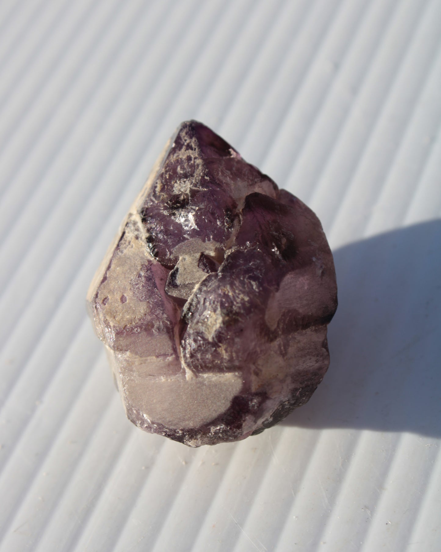 Elestial Amethyst crystal from Pakistan 38.3g Rocks and Things