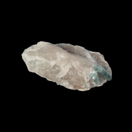 Blue Tourmaline on matrix from Afghanistan 81.8ct 16.4g in sunshine - Rocks and Things Store
