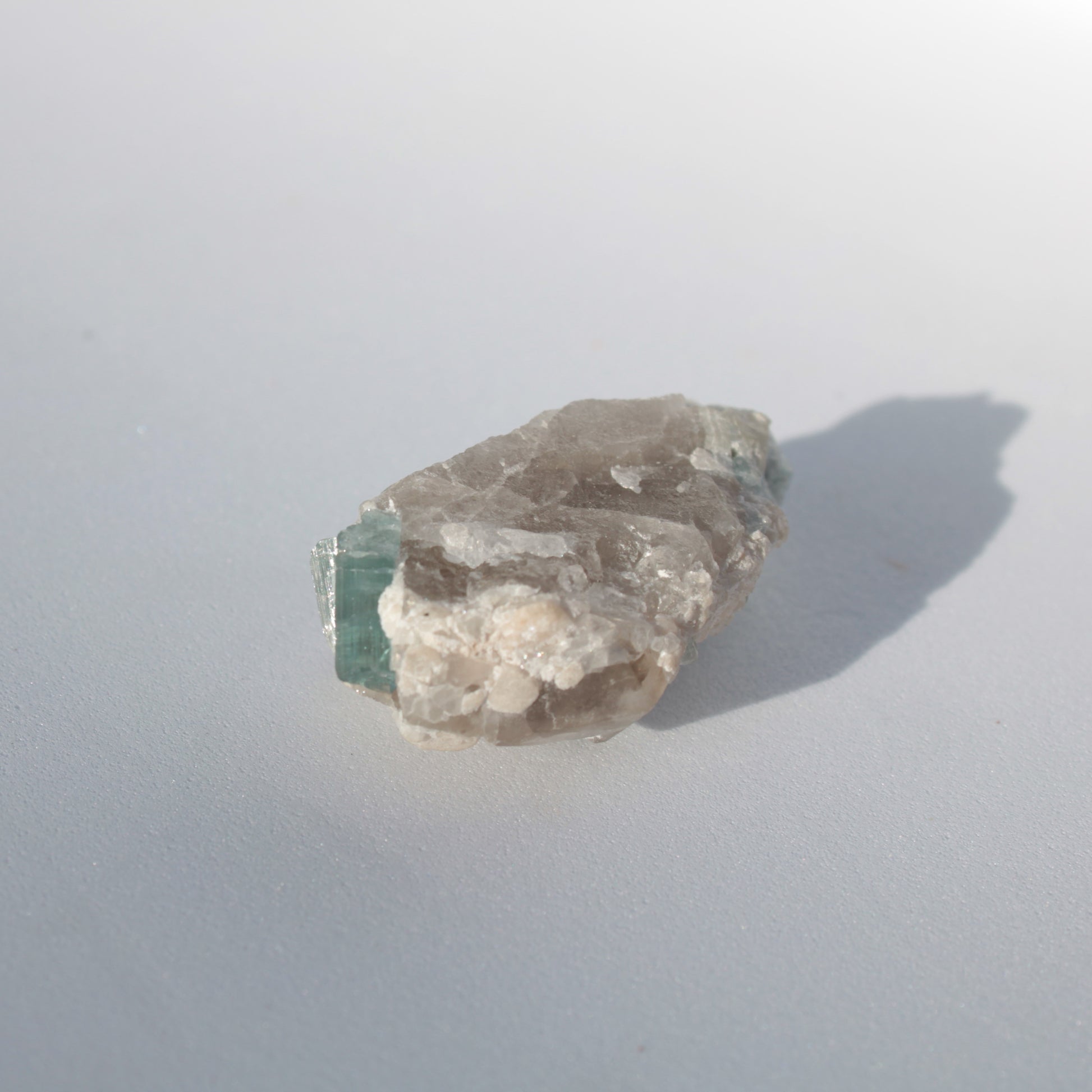 Blue Tourmaline on matrix from Afghanistan 81.8ct 16.4g Rocks and Things