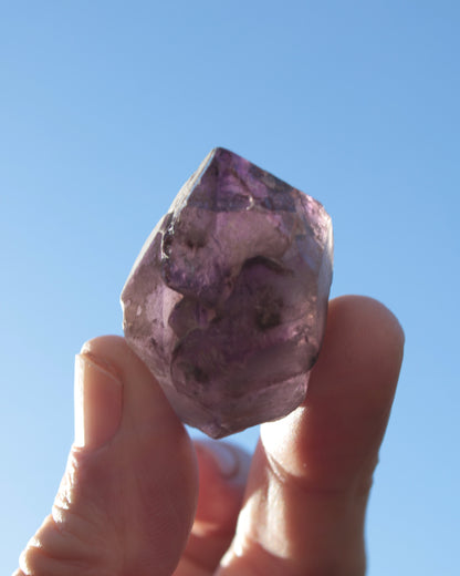 Elestial Amethyst crystal from Pakistan 38.3g Rocks and Things