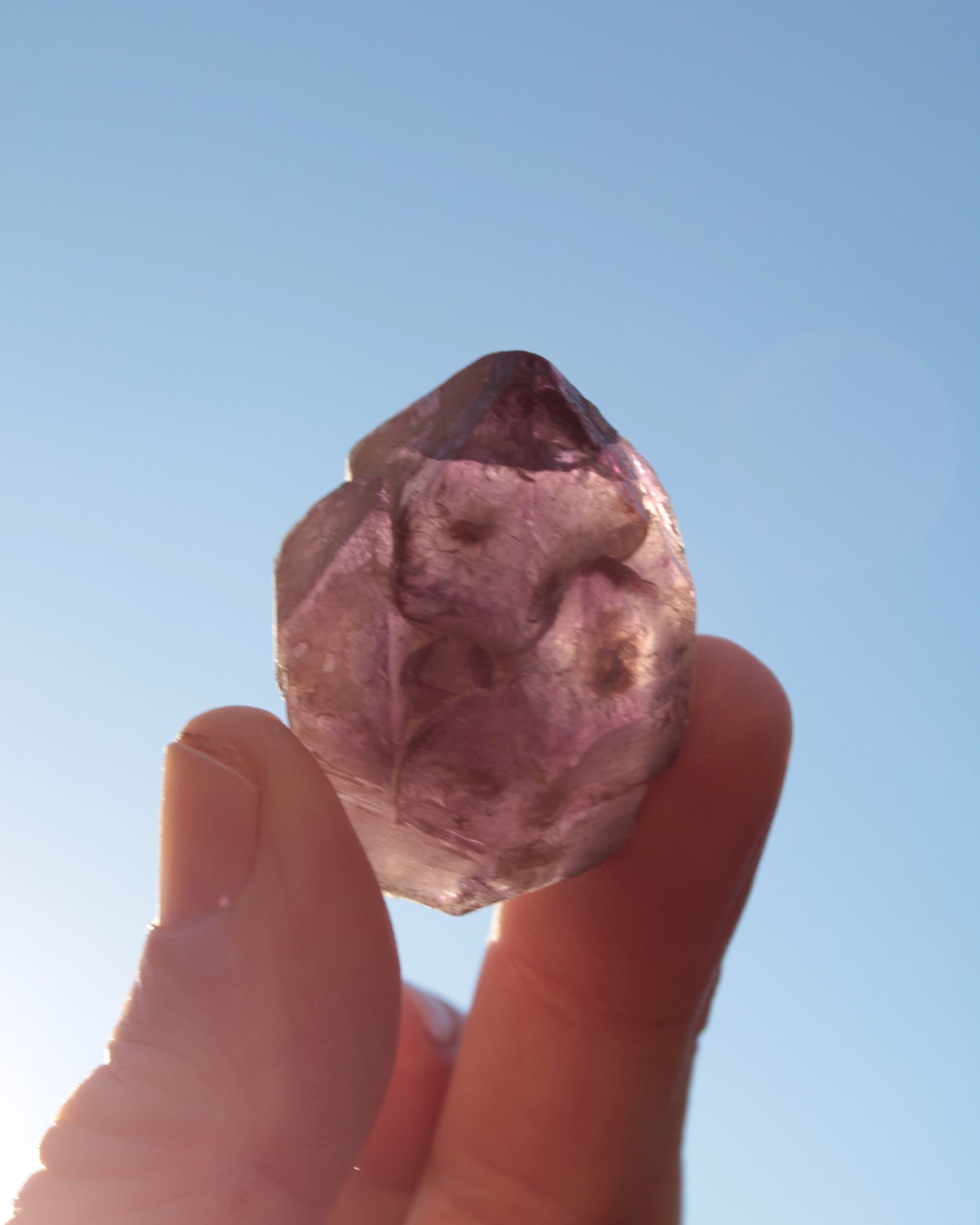 Elestial Amethyst crystal from Pakistan 38.3g Rocks and Things