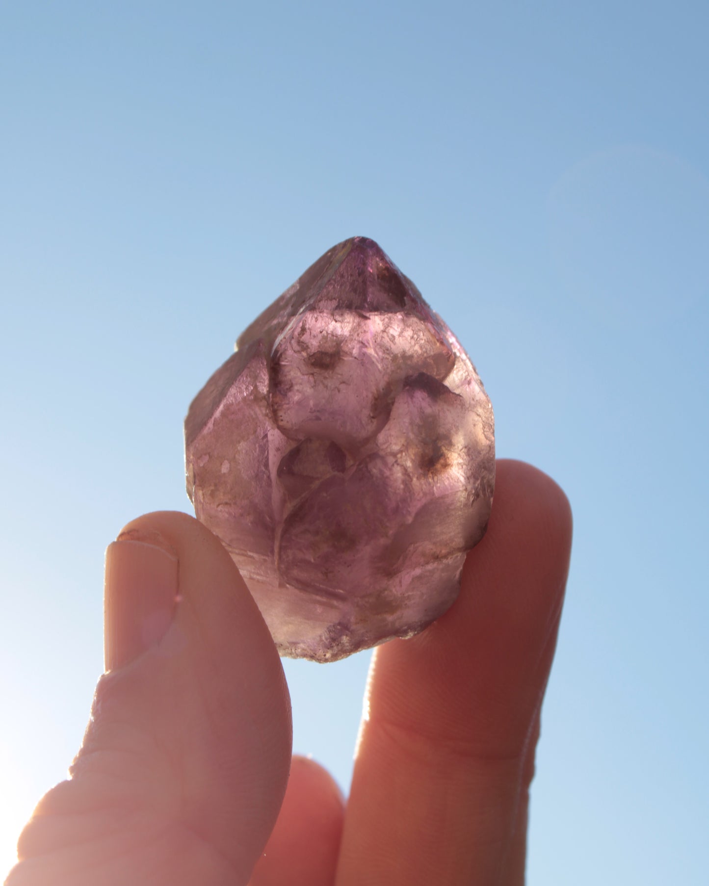 Elestial Amethyst crystal from Pakistan 38.3g Rocks and Things