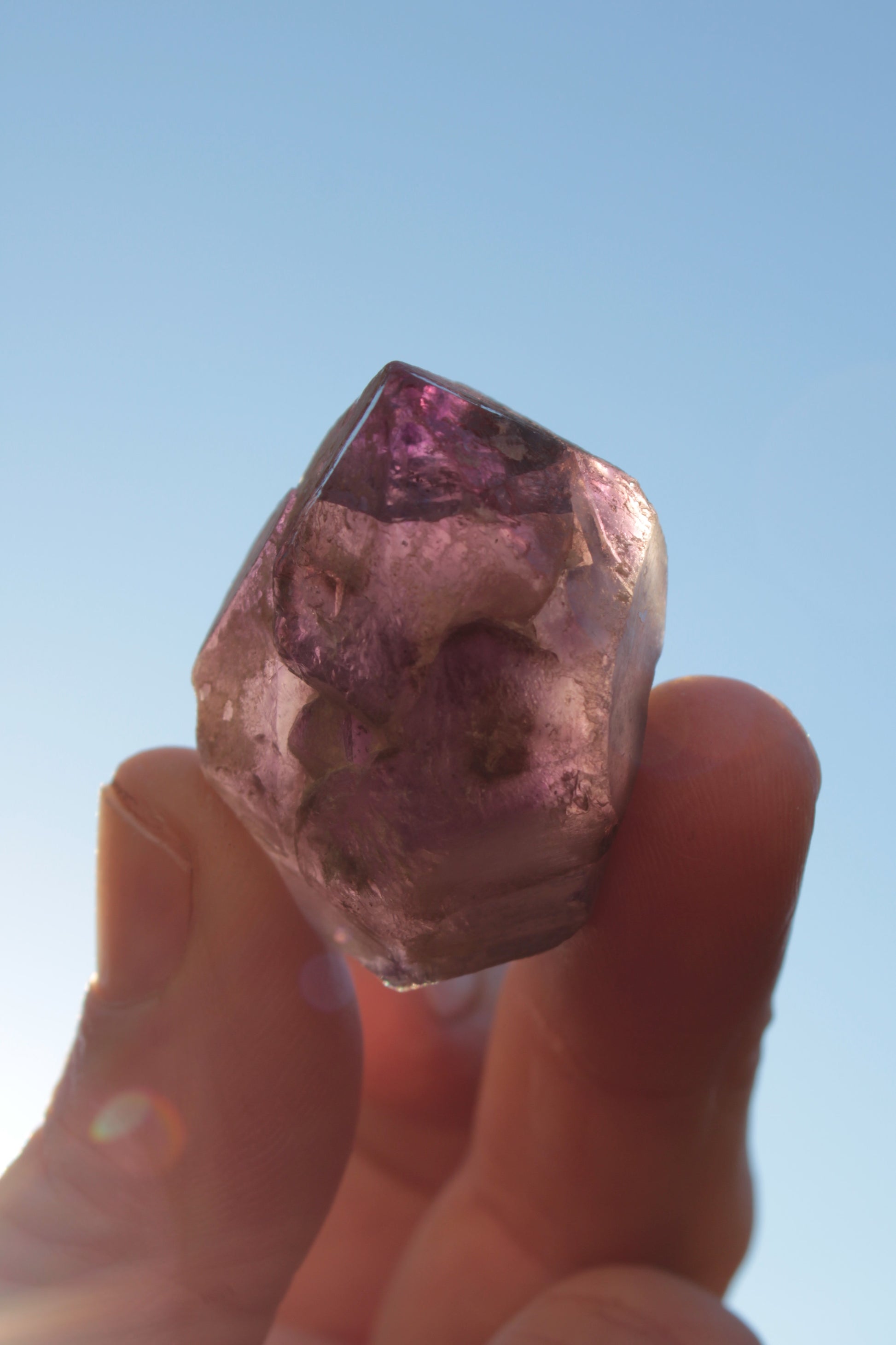 Elestial Amethyst crystal from Pakistan 38.3g Rocks and Things