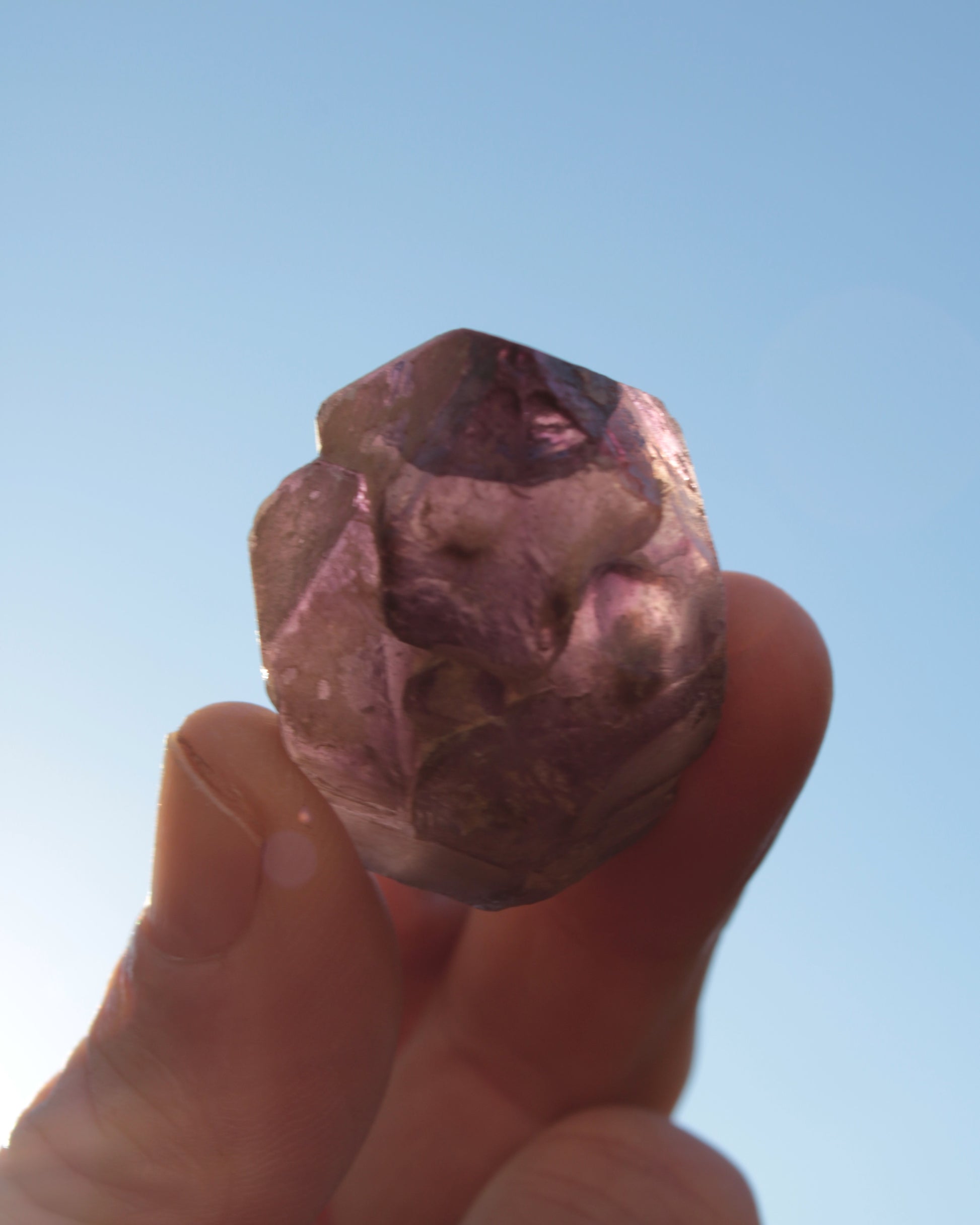 Elestial Amethyst crystal from Pakistan 38.3g Rocks and Things