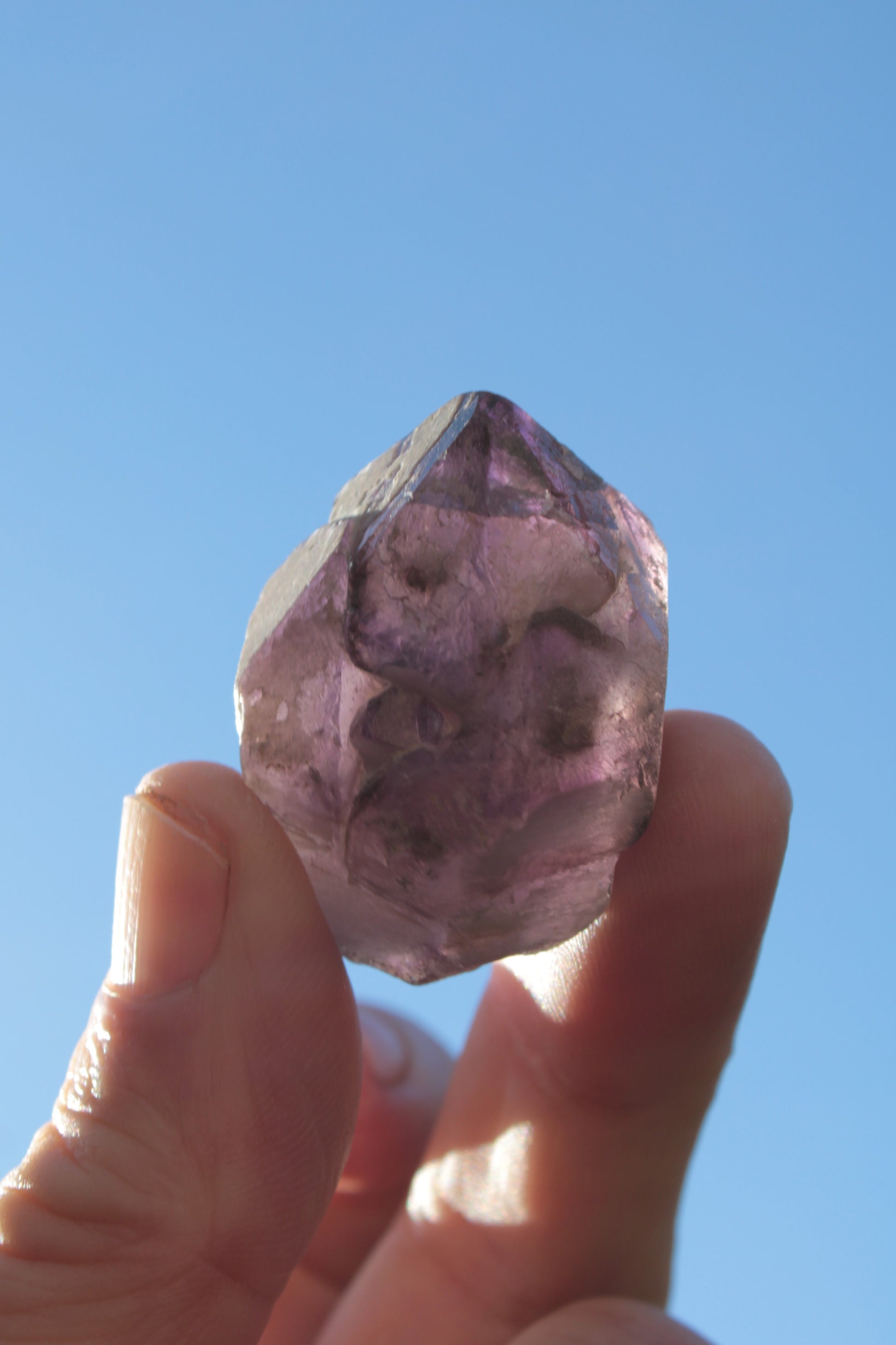 Elestial Amethyst crystal from Pakistan 38.3g Rocks and Things