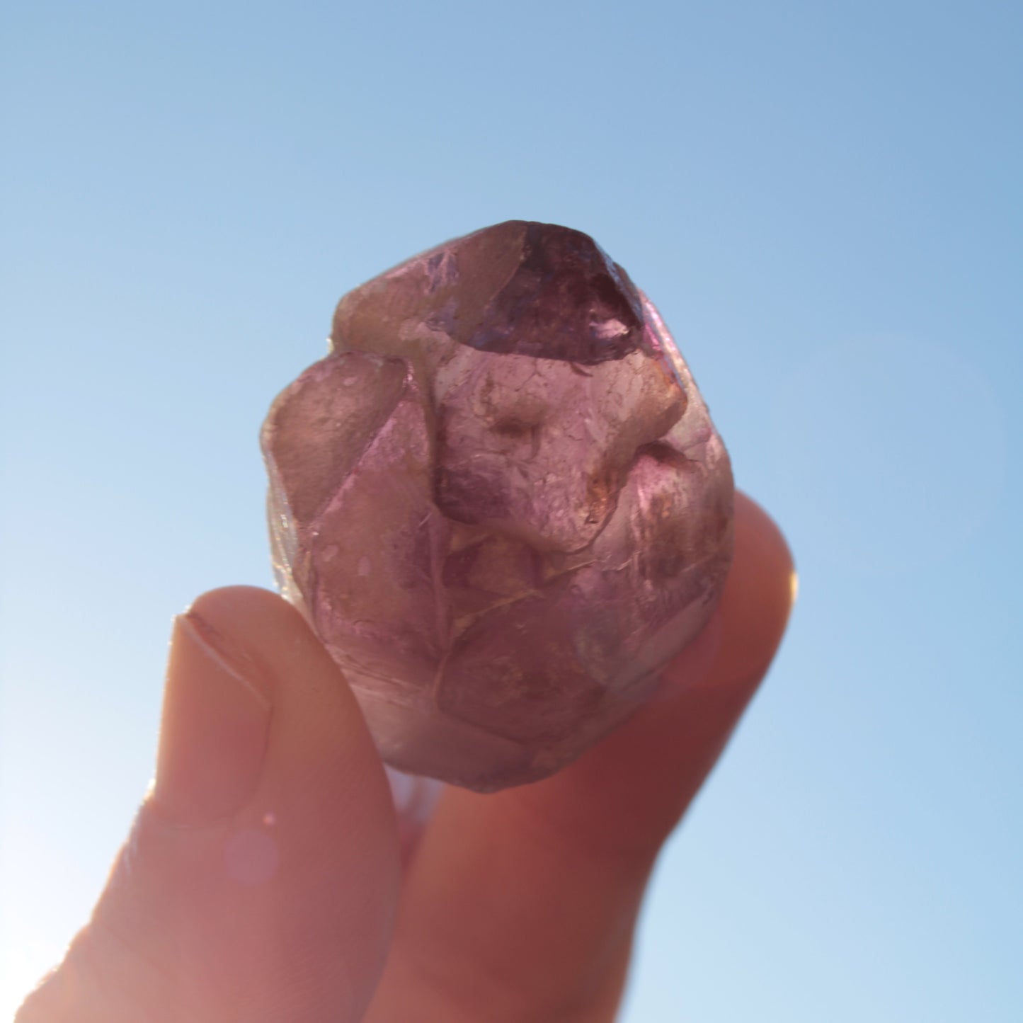 Elestial Amethyst crystal from Pakistan 38.3g Rocks and Things