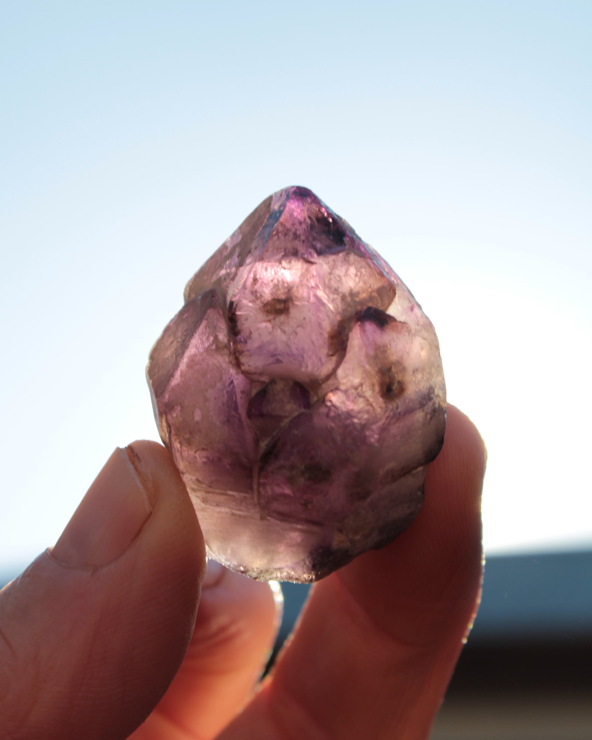 Elestial Amethyst crystal from Pakistan 38.3g Rocks and Things