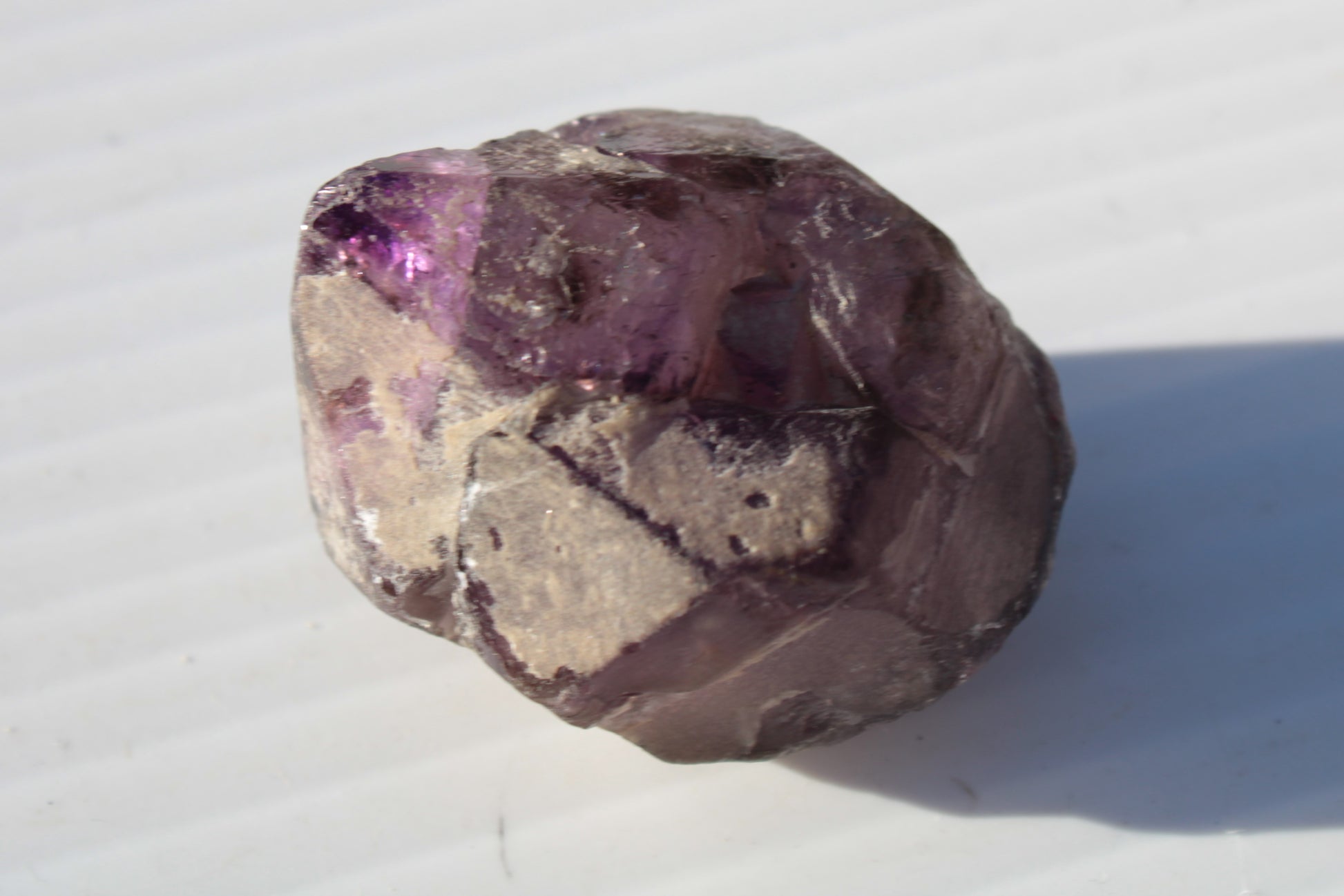 Elestial Amethyst crystal from Pakistan 38.3g Rocks and Things