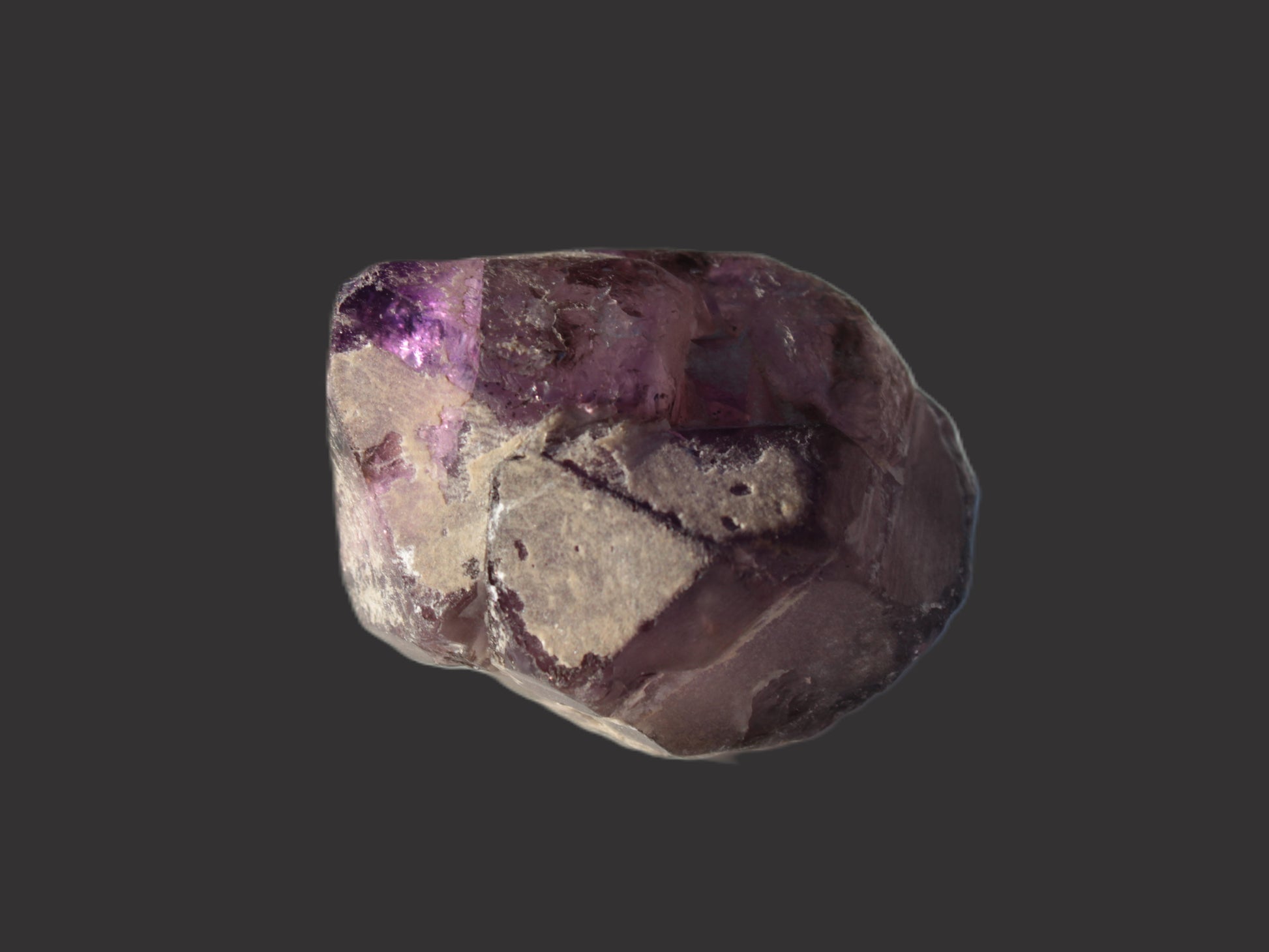 Elestial Amethyst crystal from Pakistan 38.3g Rocks and Things