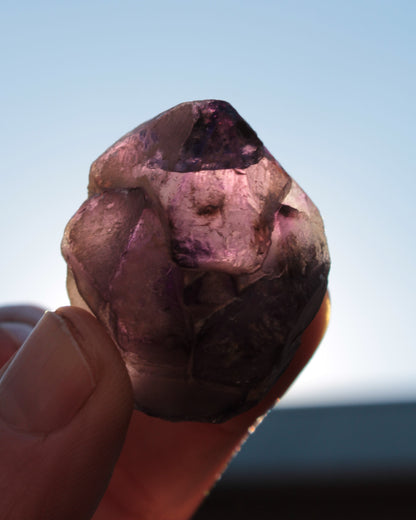 Elestial Amethyst crystal from Pakistan 38.3g Rocks and Things