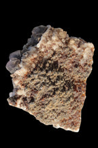 Cubic Fluorite cluster with UV reactive Calcite 278g in sunshine - Rocks and Things Store