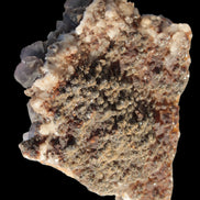 Cubic Fluorite cluster with UV reactive Calcite 278g in sunshine - Rocks and Things Store