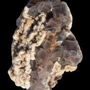 Cubic Fluorite cluster with UV reactive Calcite 278g in sunshine - Rocks and Things Store