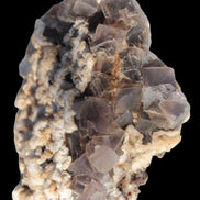 Cubic Fluorite cluster with UV reactive Calcite 278g in sunshine - Rocks and Things Store