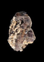 Cubic Fluorite cluster with UV reactive Calcite 278g in sunshine - Rocks and Things Store