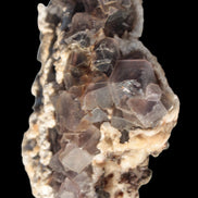 Cubic Fluorite cluster with UV reactive Calcite 278g in sunshine - Rocks and Things Store