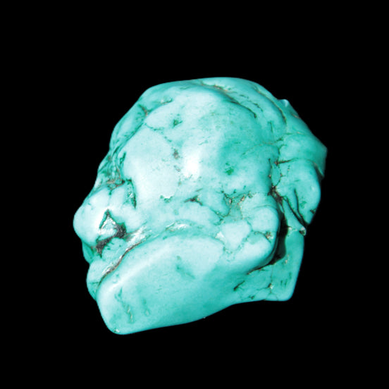 Persian Turquoise 45mm 54.9g in sunlight - Rocks and Things Store