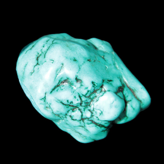 Persian Turquoise 45mm 54.9g in sunlight - Rocks and Things Store