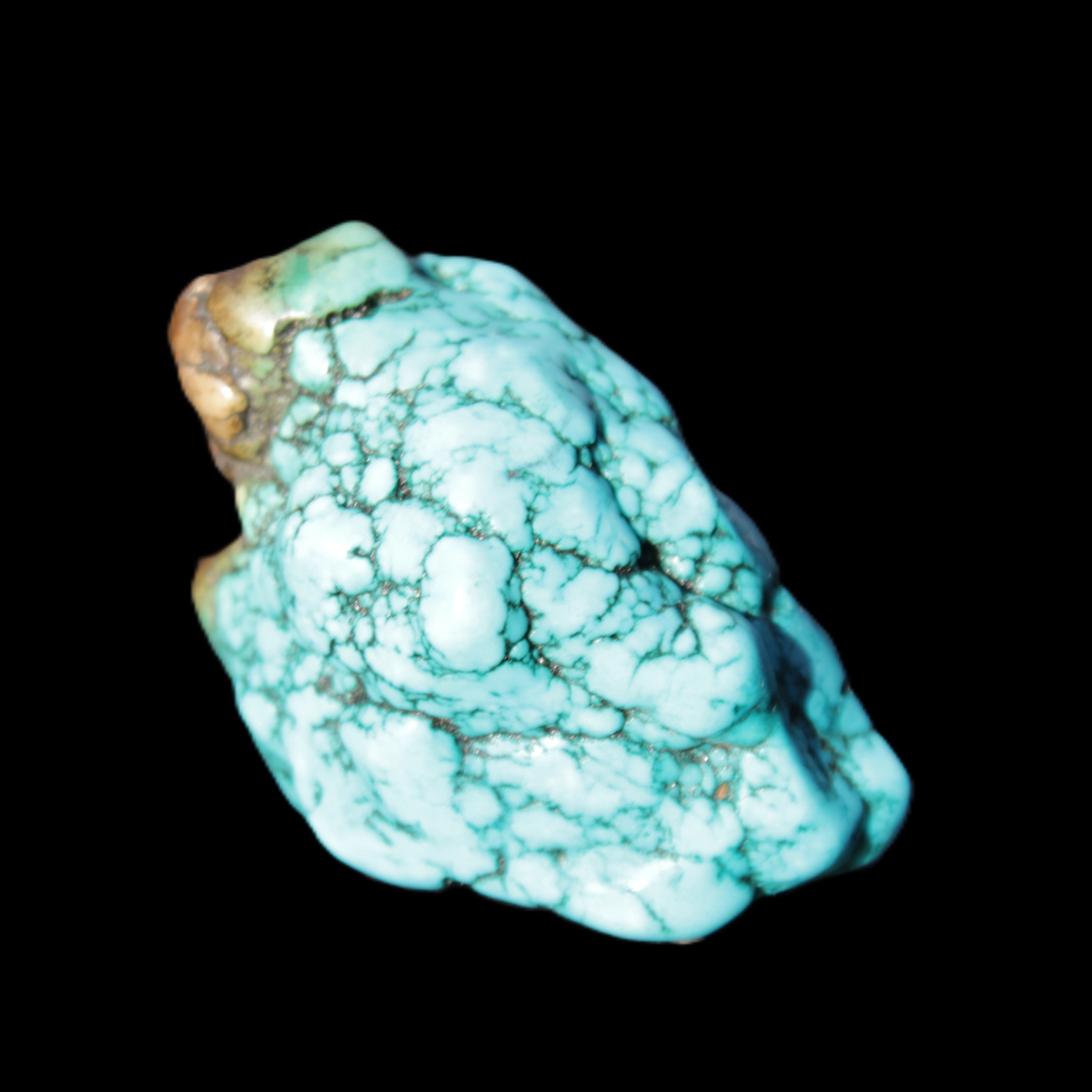 Persian Turquoise 48mm 43.7g in sunlight - Rocks and Things Store