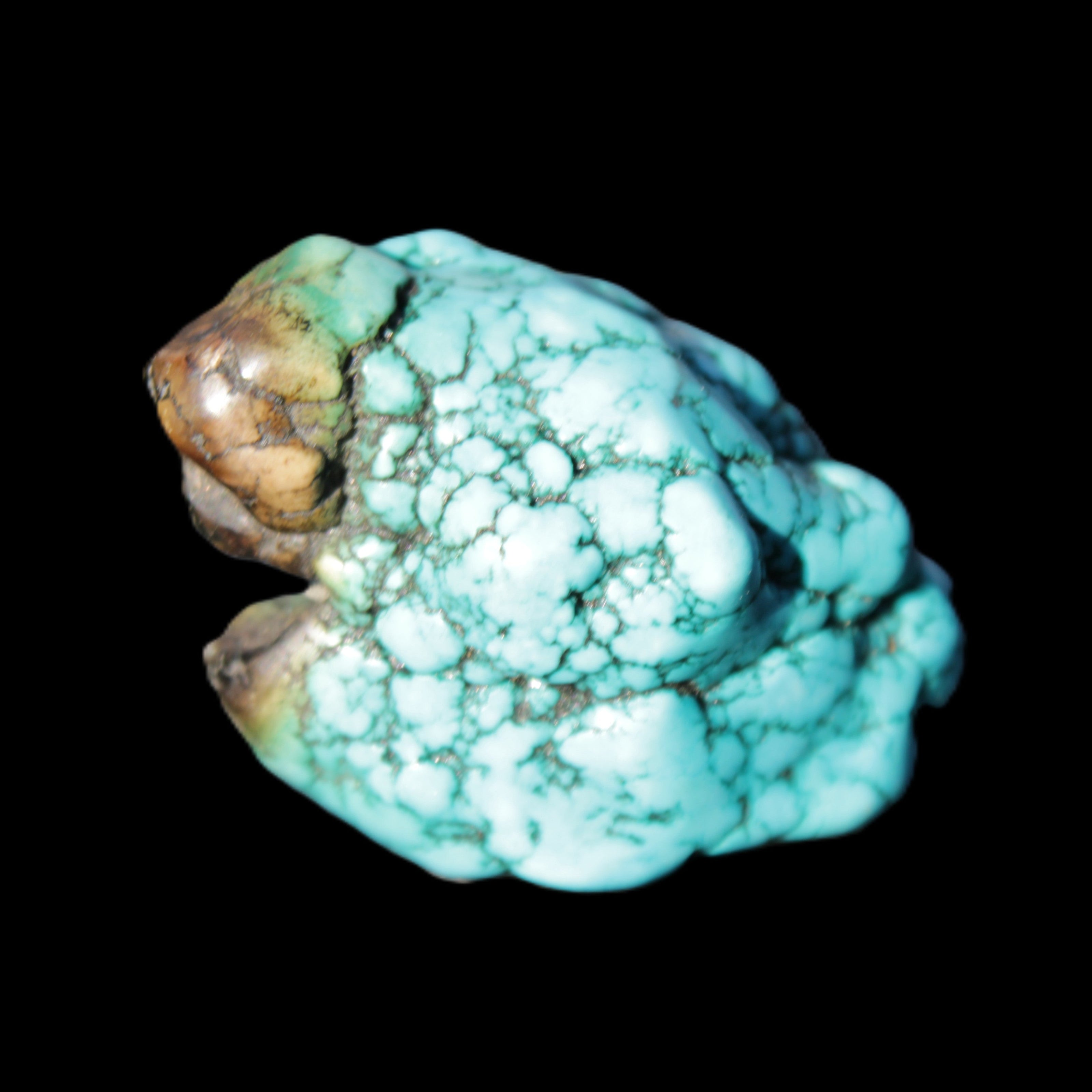 Persian Turquoise 48mm 43.7g in sunlight - Rocks and Things Store