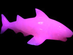 Mangano Calcite hand-carved shark 687g Rocks and Things