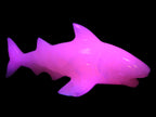 Mangano Calcite hand-carved shark 687g Rocks and Things