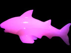 Mangano Calcite hand-carved shark 687g Rocks and Things