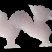 Mangano Calcite hand-carved Dragon 952g Rocks and Things